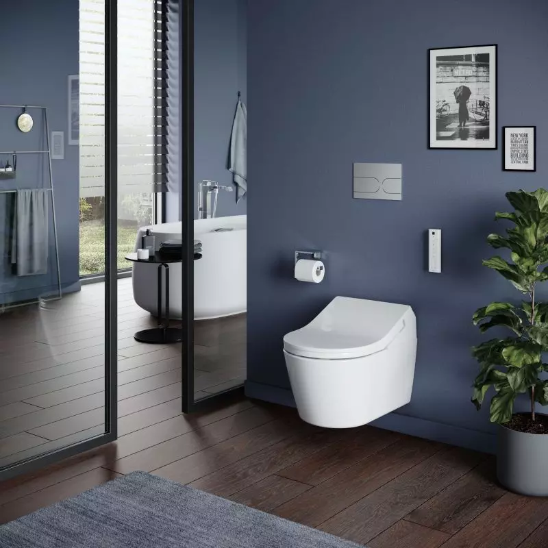 Toto Set Dusch-WC WASHLET® „RX“ mit WC und Anschlussschlauch
