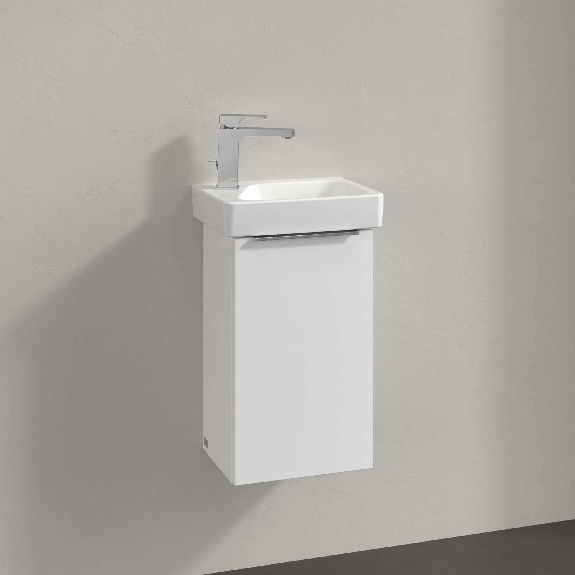 Villeroy & Boch Waschbeckenunterschrank Architectura, 1 Tür, 310 x 520 x 243 mm, White Matt, mit SoftClosing-Technologie Villeroy & Boch Waschbeckenunterschrank Architectura, 1 Tür, 310 x 520 x 243 mm, White Matt, mit SoftClosing-Technologie