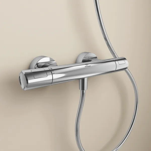 Brausethermostat Aufputz Ceratherm T100, Ausladung 78mm, Chrom Brausethermostat Aufputz Ceratherm T100, Ausladung 78mm, Chrom
