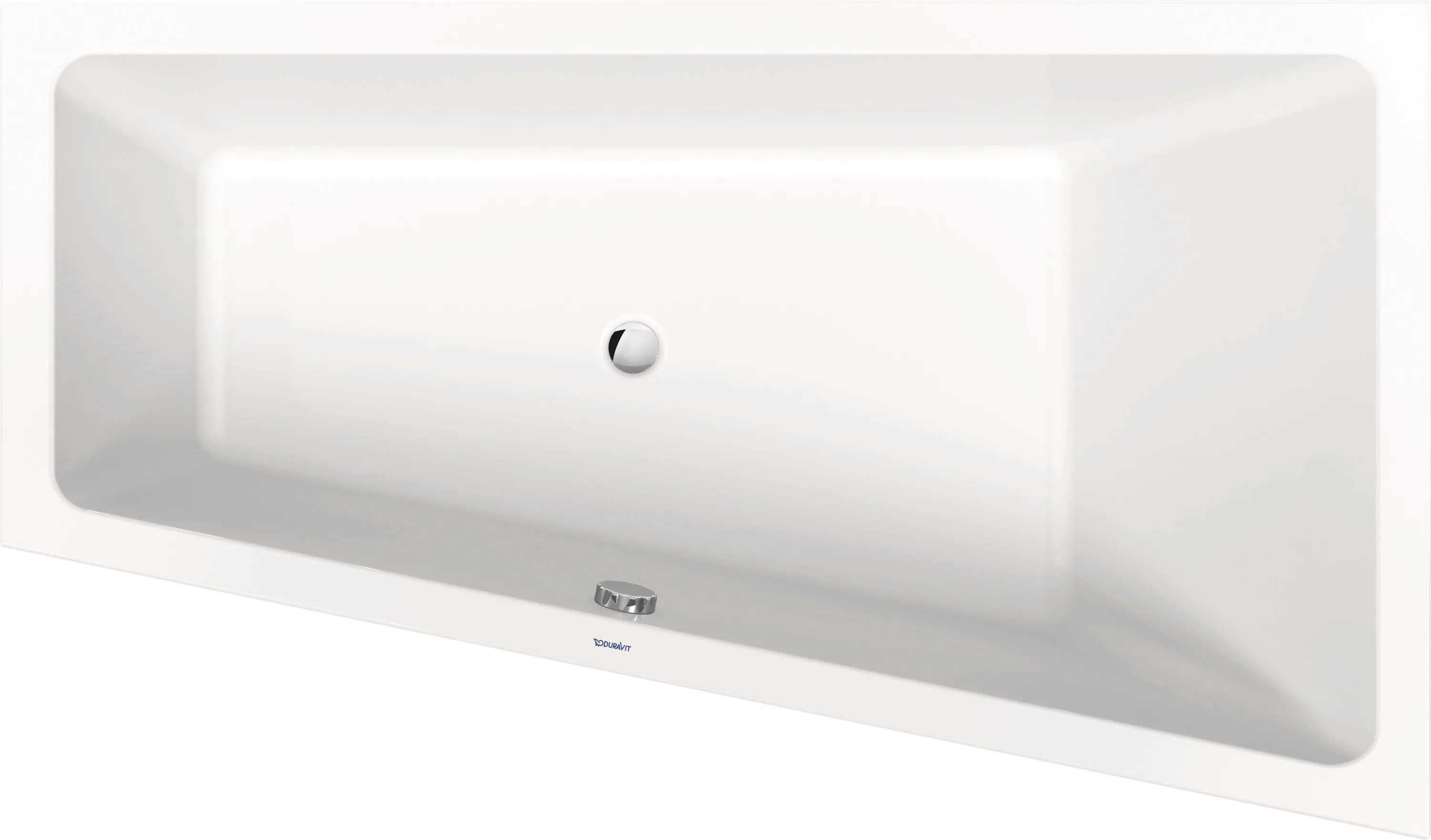 Duravit Badewanne „No.1“ trapez 1700 × 1000 mm, rechts in Weiß Ausführung: rechts / Größe: 170 × 100 cm / Whirlsystem: ohne Whirlsystem Duravit Badewanne „No.1“ trapez 1700 × 1000 mm, rechts in Weiß Ausführung: rechts / Größe: 170 × 100 cm / Whirlsystem: ohne Whirlsystem