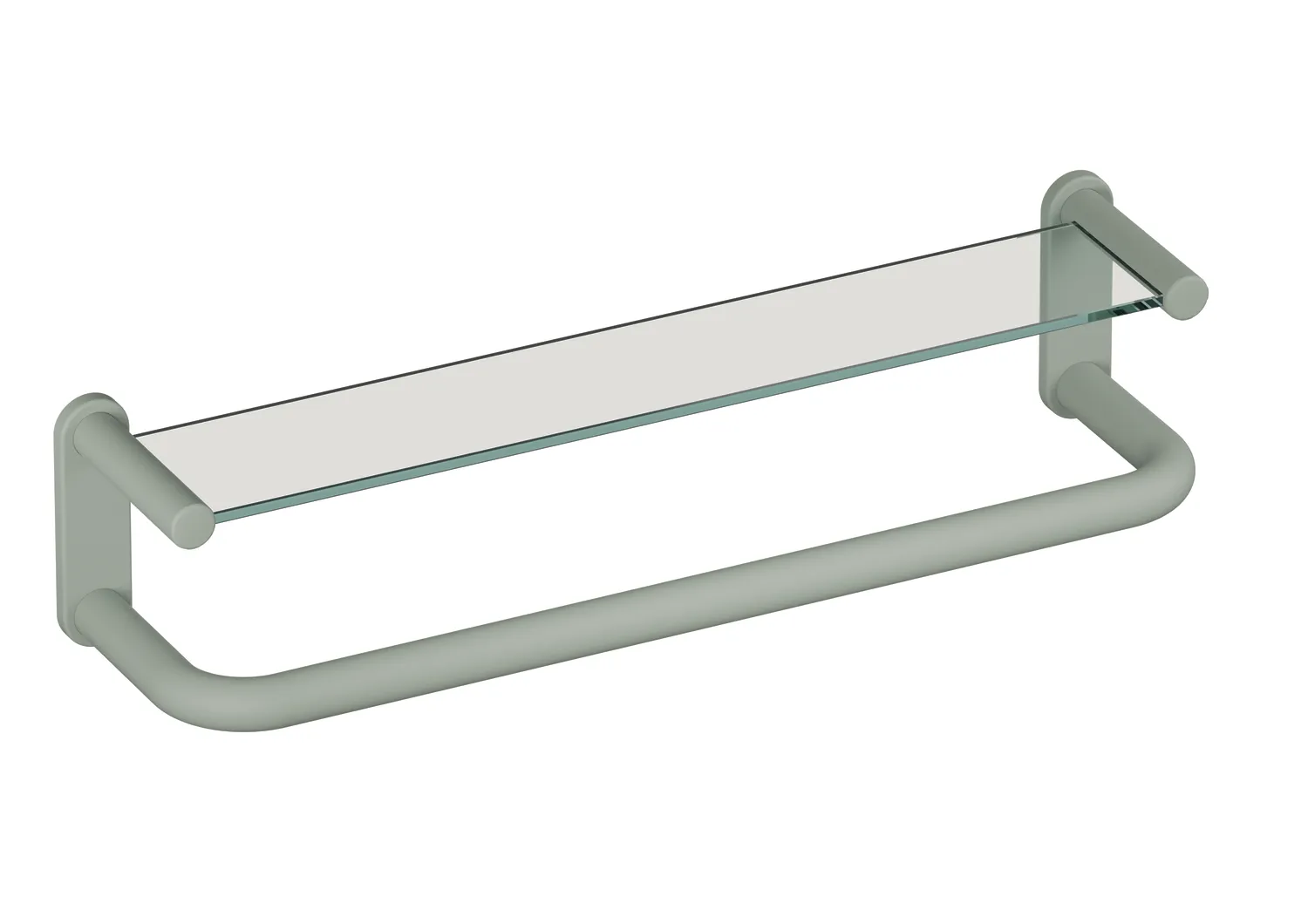 HEWI Ablage mit Haltegriff Serie 801, Felsgrau