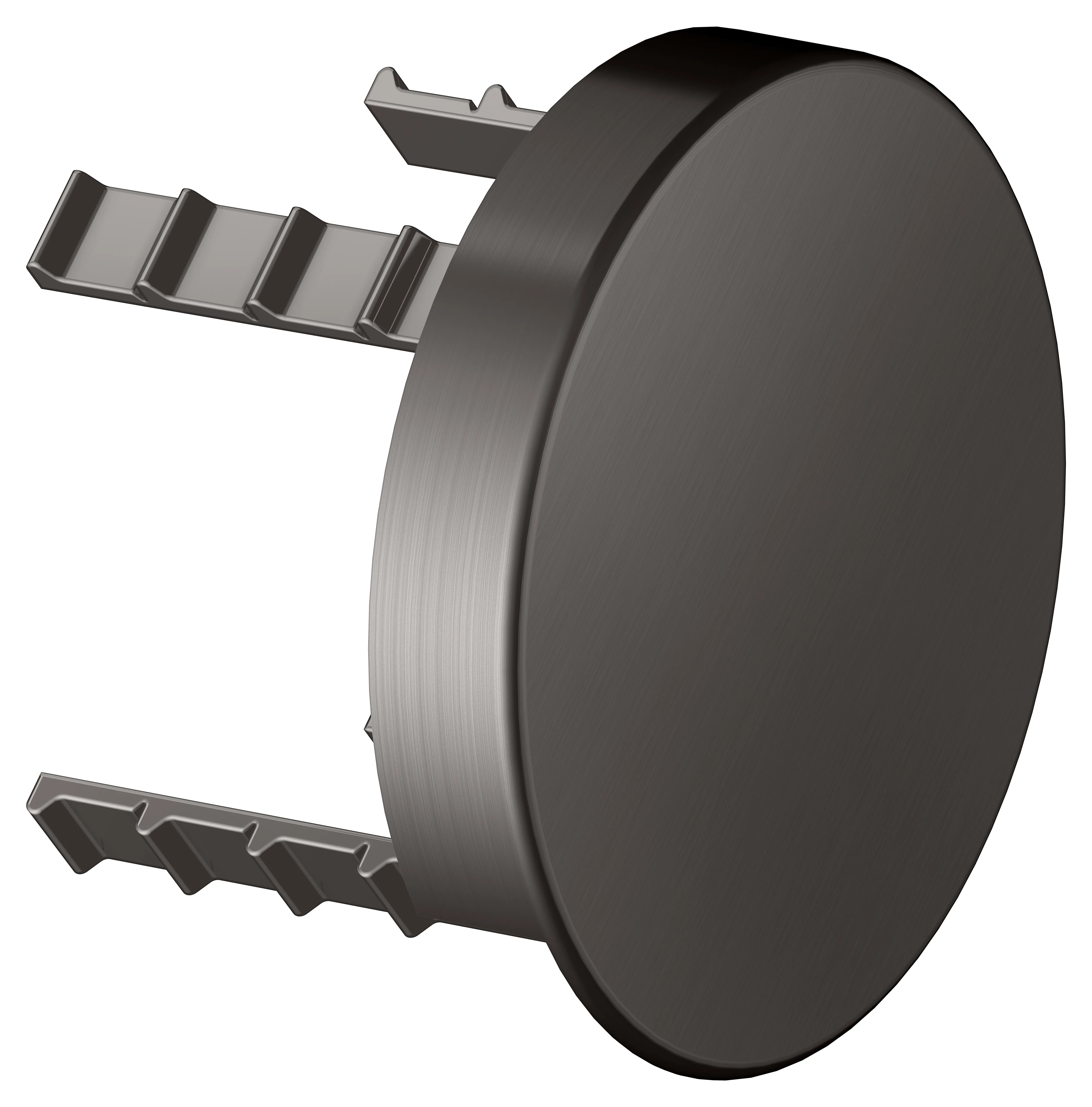Armaturenzubehör Abdeckblende D: 90 mm Titanschwarz gebürstet Armaturenzubehör Abdeckblende D: 90 mm Titanschwarz gebürstet