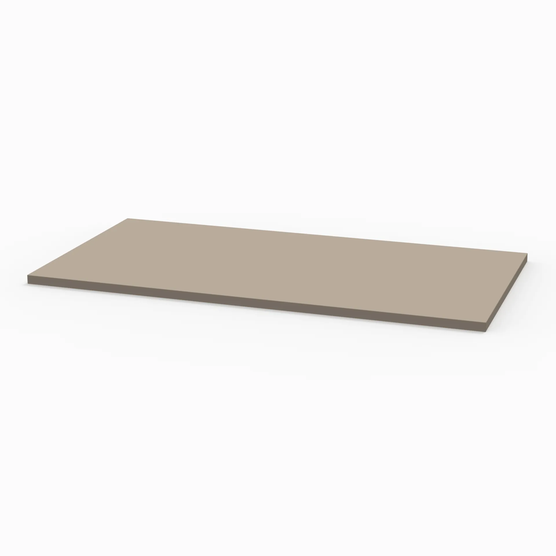 Sanipa Abdeckplatte „2morrow“ in Sandgrau (matt), 1003 × 521 × 18 mm