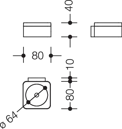 HEWI Seifenablage Serie 805, Edelstahl, Ablagefläche Nylon tiefschwarz