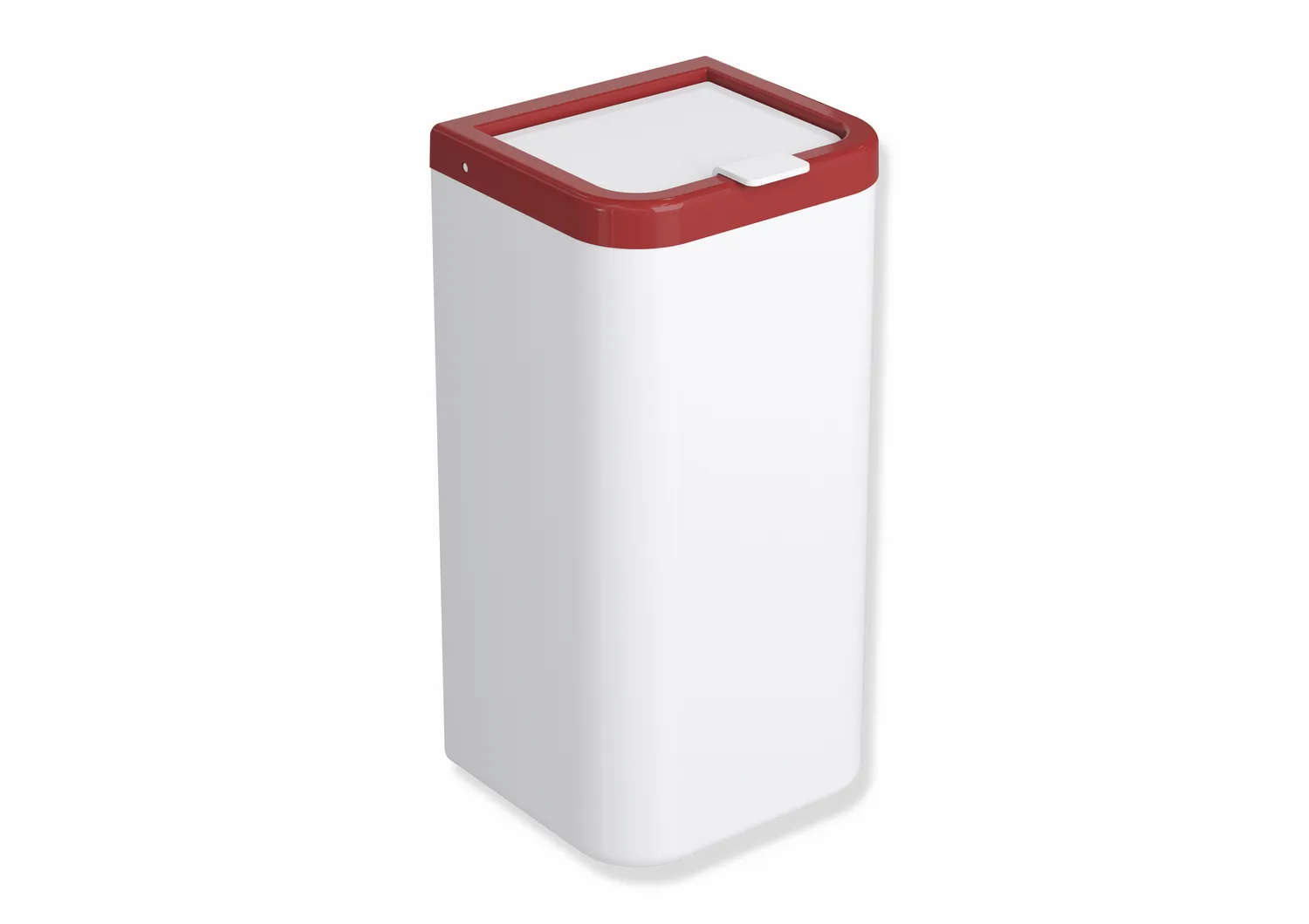 HEWI Hygieneabfallbehälter „Serie 477“ 16,1 × 31 × 14,1 cm in Rubinrot HEWI Hygieneabfallbehälter „Serie 477“ 16,1 × 31 × 14,1 cm in Rubinrot