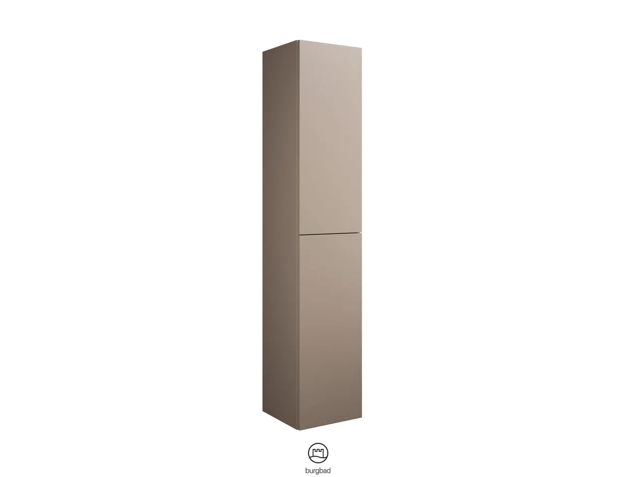 Hochschrank, 2 Türen mit Tip-On-Technik;2 Innenschubladen;4 Einlegeböden;1 fester Boden, Tiefe: 350 mm, Breite: 350 mm, Höhe: 1760 mm
