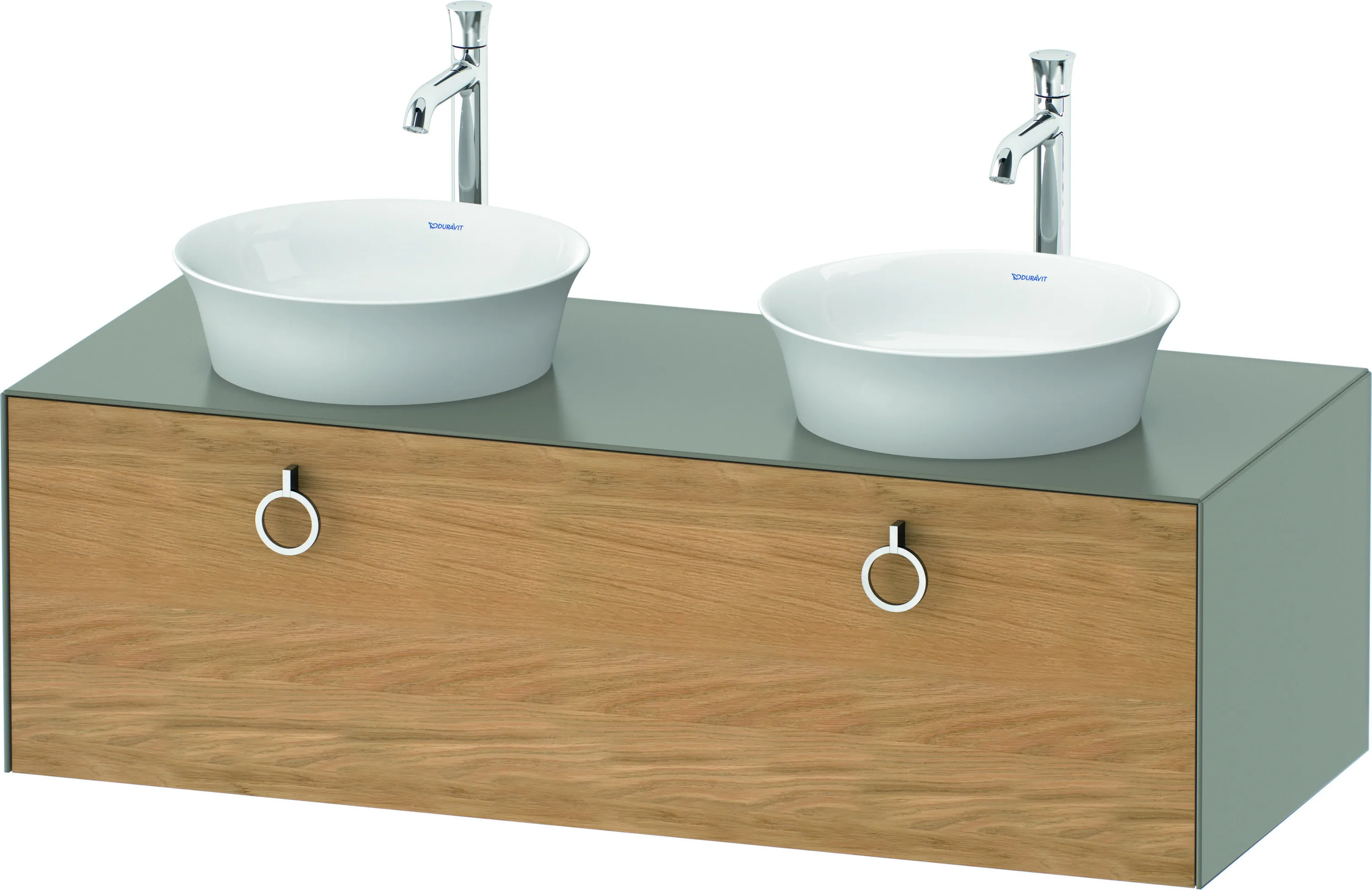 Duravit Waschtischunterschrank „White Tulip“, mit Beleuchtung