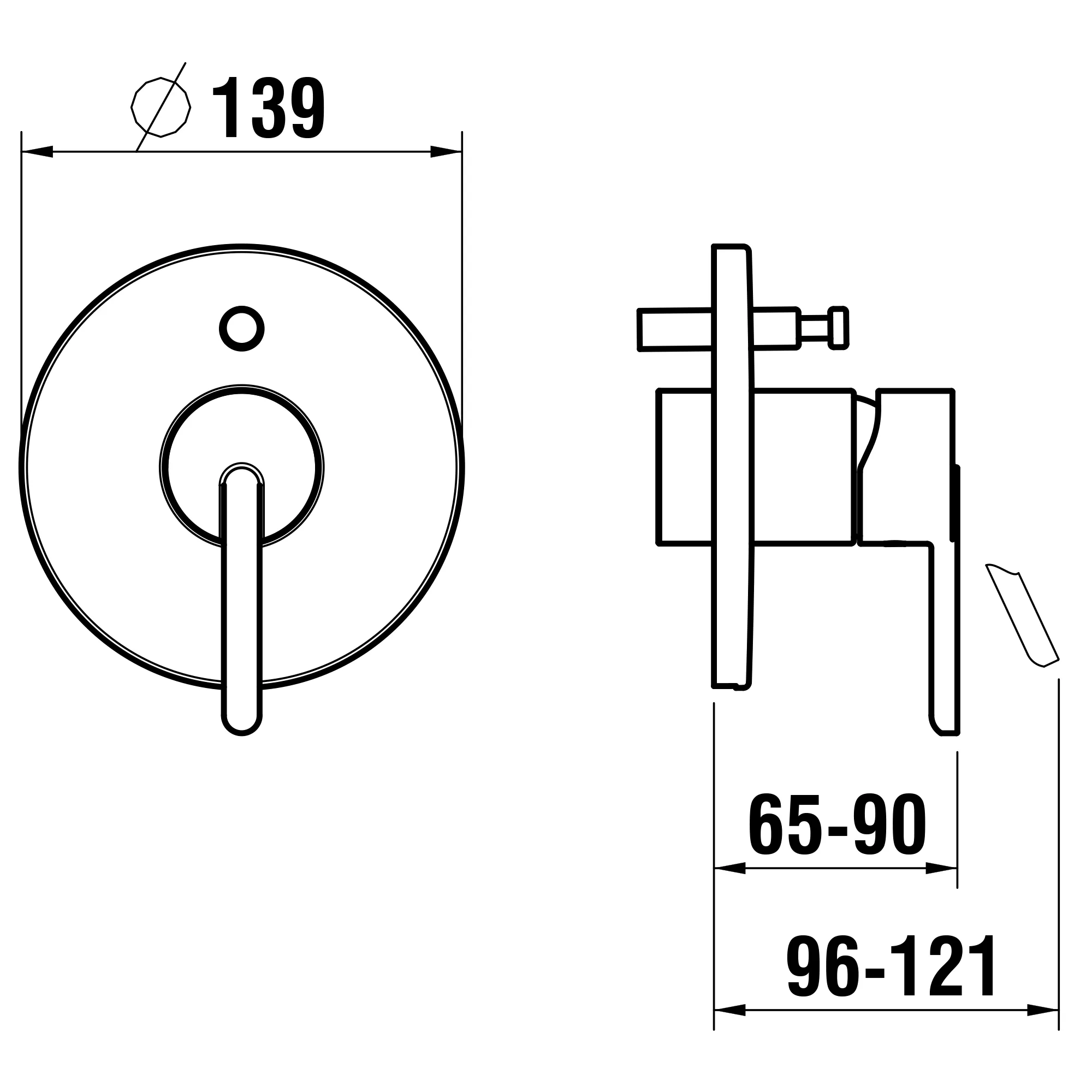 Laufen Einhebel-Unterputz-Wannenmischer LUA zu Simibox Standard und Simibox Light 2 Mischwasserabgänge Temperaturlimitierung Mengenlimitierung Automatischer Umsteller Patrone Ecototal Hebel komplett mit integriertem Rohrunterbrecher, chrom Laufen Einhebel-Unterputz-Wannenmischer LUA zu Simibox Standard und Simibox Light 2 Mischwasserabgänge Temperaturlimitierung Mengenlimitierung Automatischer Umsteller Patrone Ecototal Hebel komplett mit integriertem Rohrunterbrecher, chrom
