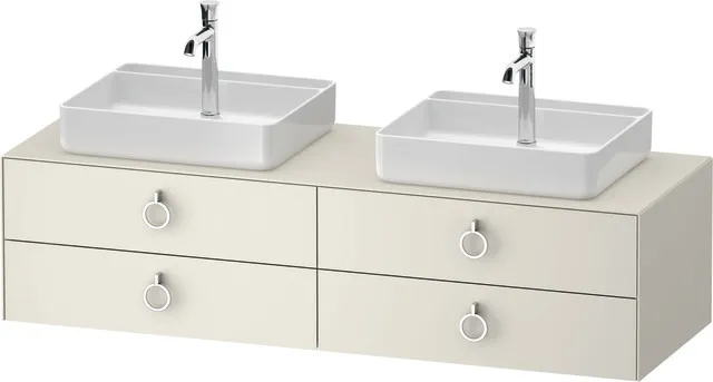 Duravit Waschtischunterschrank wandhängend „White Tulip“ 160 × 40,8 × 55 cm Duravit Waschtischunterschrank wandhängend „White Tulip“ 160 × 40,8 × 55 cm