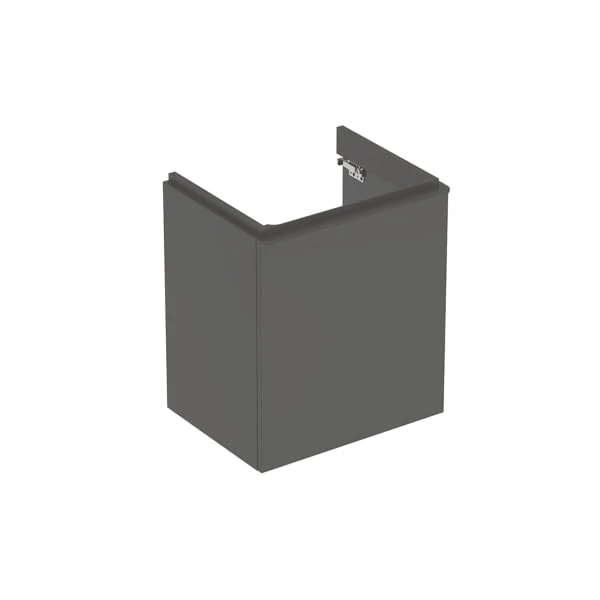 Geberit Smyle Square Unterschrank für Waschtisch, 1 Tür, lava, 53,6 x 61,7 x 43,3 cm, Waschtischbreite 55 cm Geberit Smyle Square Unterschrank für Waschtisch, 1 Tür, lava, 53,6 x 61,7 x 43,3 cm, Waschtischbreite 55 cm