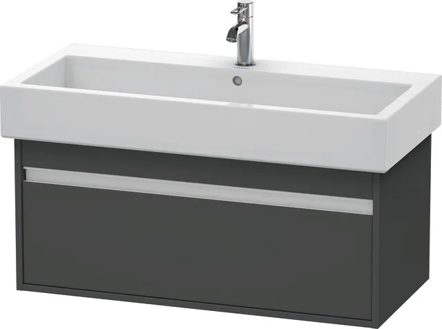 Duravit Waschtischunterschrank wandhängend „Ketho“ 95 × 41 × 44 cm Graphit Matt Duravit Waschtischunterschrank wandhängend „Ketho“ 95 × 41 × 44 cm Graphit Matt