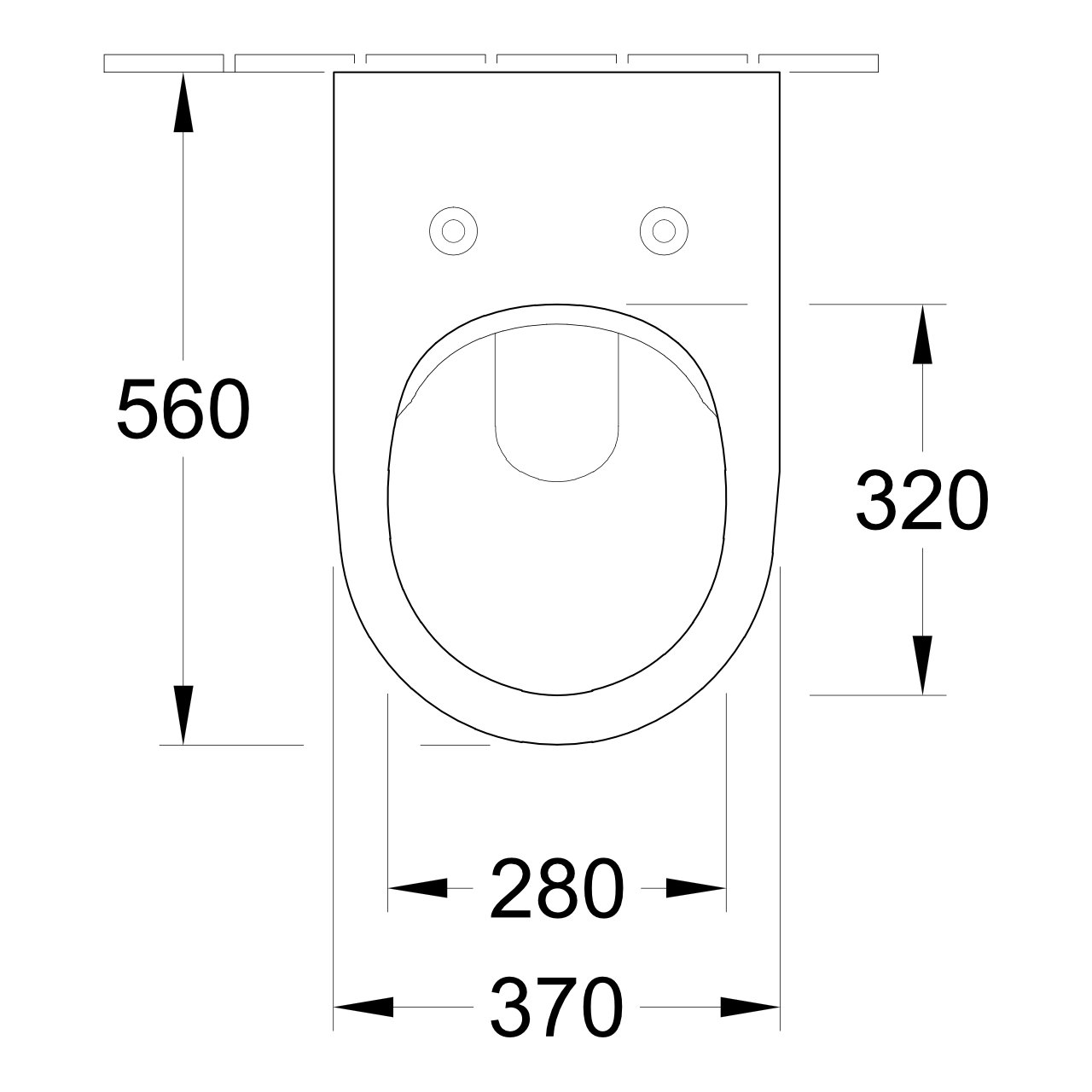 Set-WC Subway 2.0 mit Vorwandelement Ineo Plus und WC-Sitz Slim inkl. Betätigungsplatte ViConnect und Wandhalter