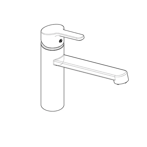 Kludi M2 Spültisch-EHM DN 15 chrom