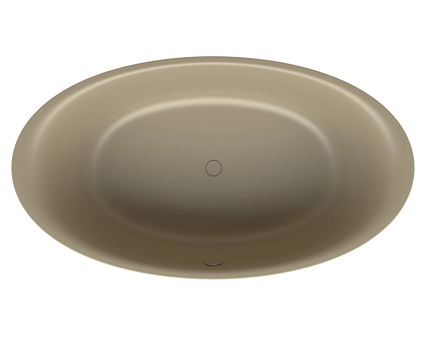Bette Badewanne „BetteEve Oval“ oval 180 × 100 cm in Hazel