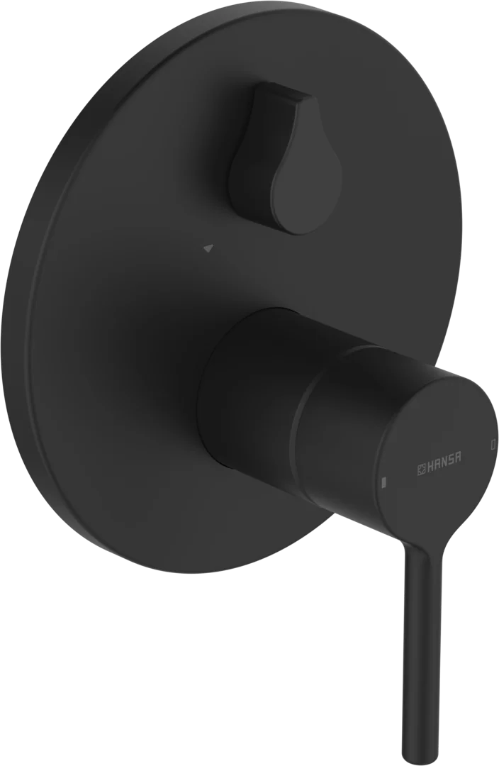 HansaVANTIS Wannen- und Brausearmatur FM-Set 8260 Matt-Schwarz