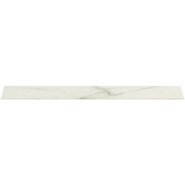 Waschtischplatte Conca, aus Keramik, 2387x505x6mm, Marmor Noir Desir