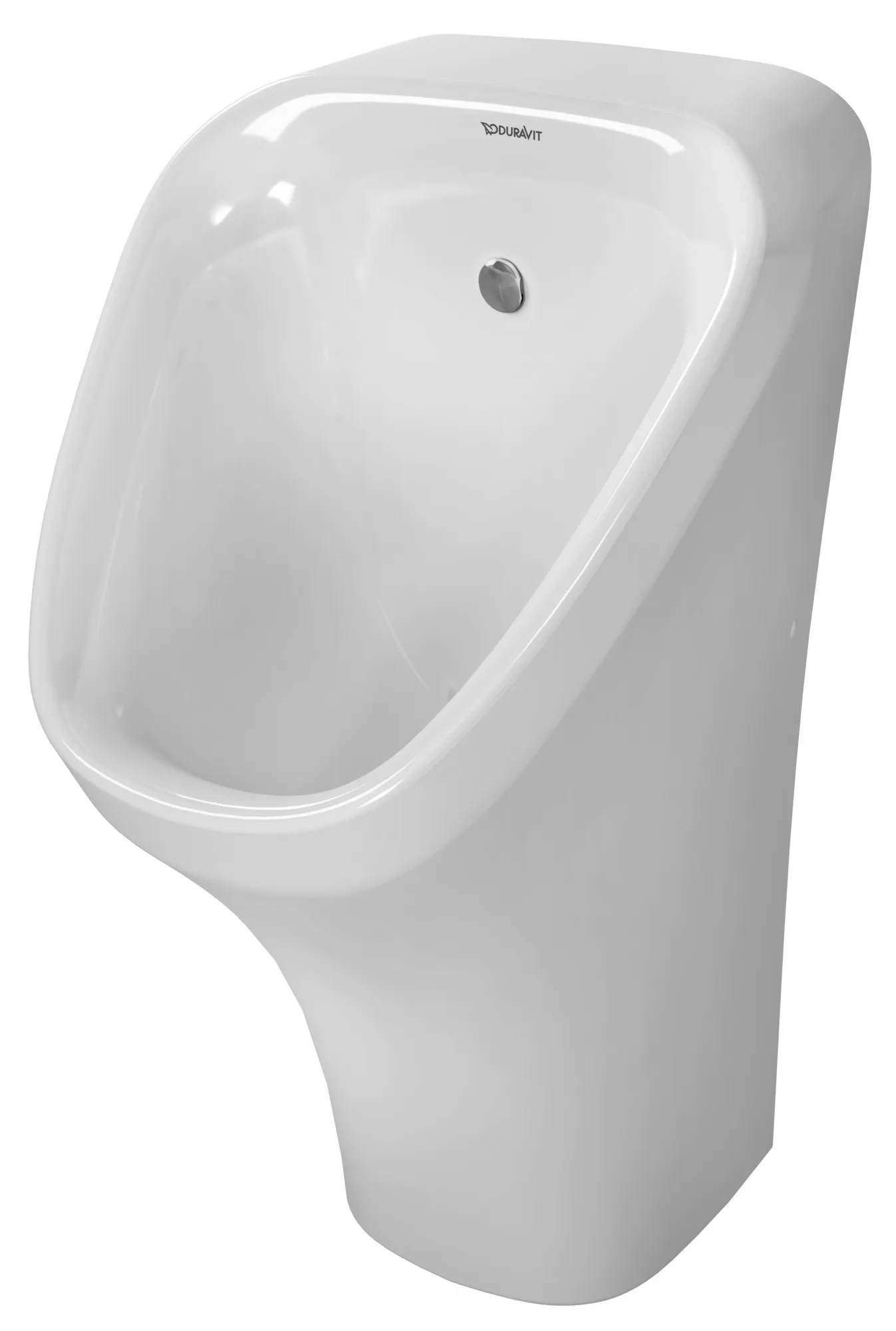 Urinal DuraStyle, Zulauf von hinten rimless, ohne Fliege, weiß, HYG