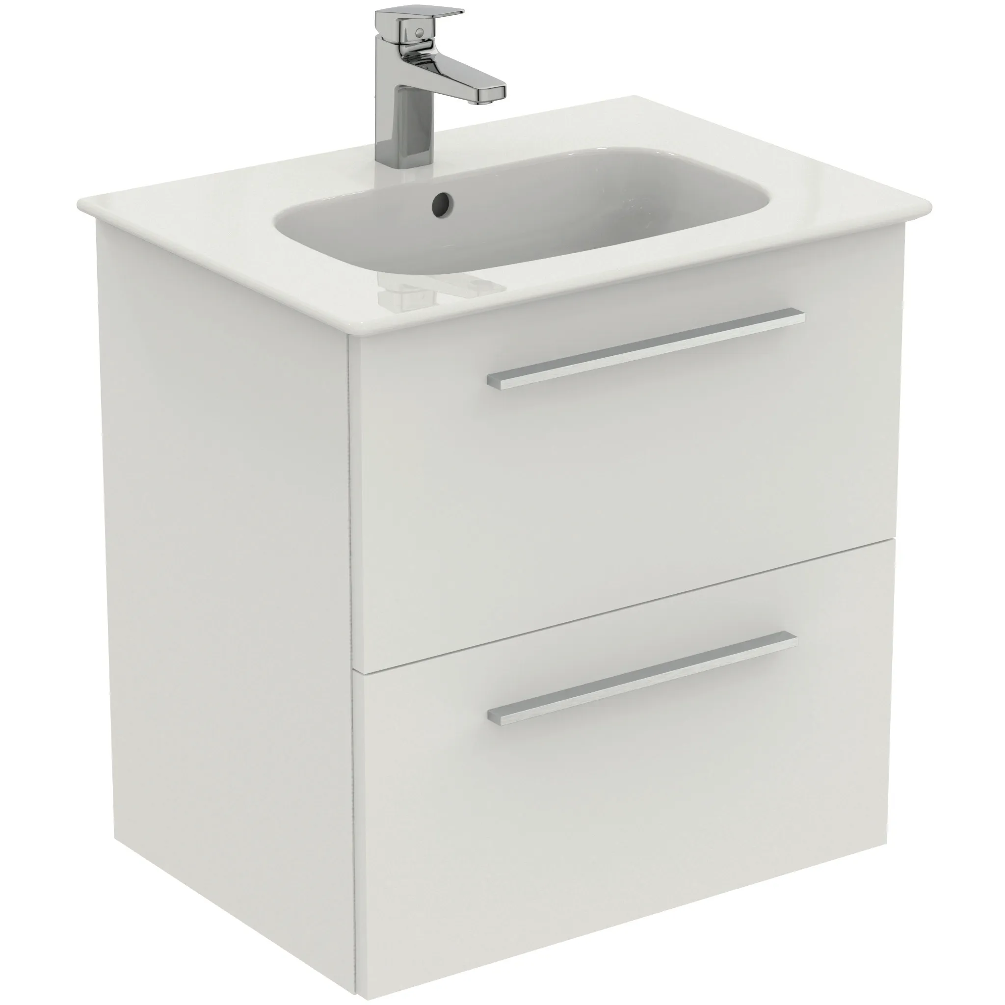 Ideal Standard i.life A Waschtisch-Paket mit Unterschrank und chrom Griff Ideal Standard i.life A Waschtisch-Paket mit Unterschrank und chrom Griff