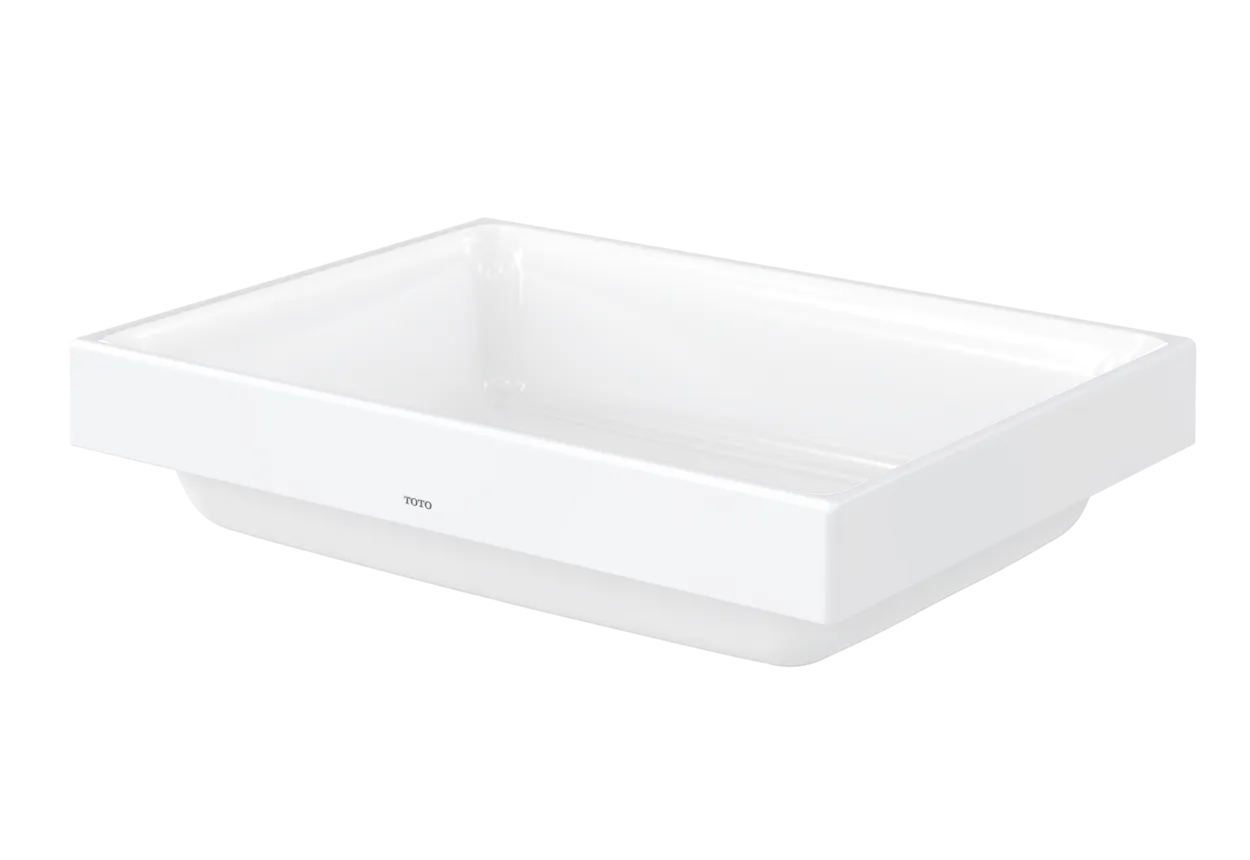 Toto Aufsatzwaschtisch „CS“ 500 × 370 × 167 mm in weiß Toto Aufsatzwaschtisch „CS“ 500 × 370 × 167 mm in weiß