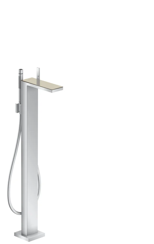Hansgrohe AXOR MyEdition Einhebel-Wannenmischer bodenstehend, Chrom, Ausladung 196 mm Hansgrohe AXOR MyEdition Einhebel-Wannenmischer bodenstehend, Chrom, Ausladung 196 mm