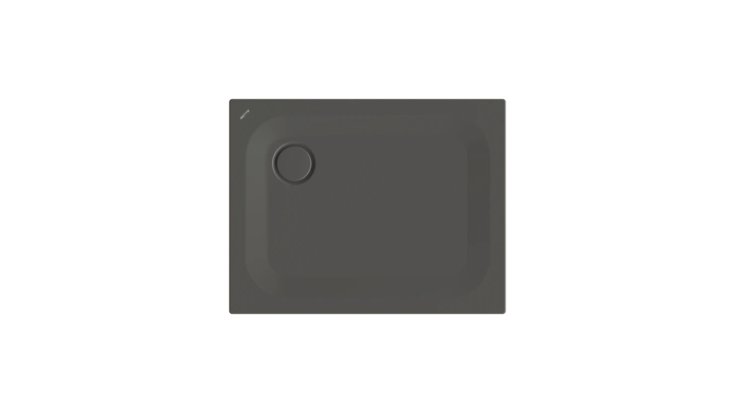 Bette rechteck Duschwanne „BetteUltra“ 900 × 700 mm mit BetteAntirutsch Pro, ohne Oberflächenveredelung, mit Minimum-Wannenträger, in Anthracite Bette rechteck Duschwanne „BetteUltra“ 900 × 700 mm mit BetteAntirutsch Pro, ohne Oberflächenveredelung, mit Minimum-Wannenträger, in Anthracite