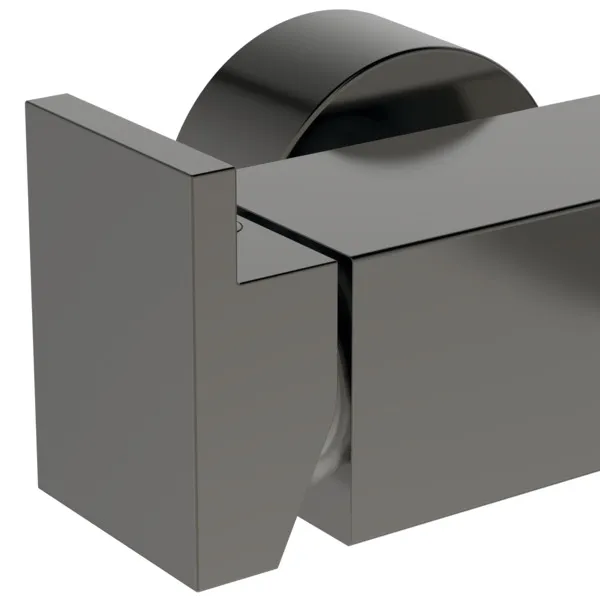 Ideal Standard Badearmatur Aufputz Extra Ausladung 188mm mit Stab-Handbrause Magnetic Grey