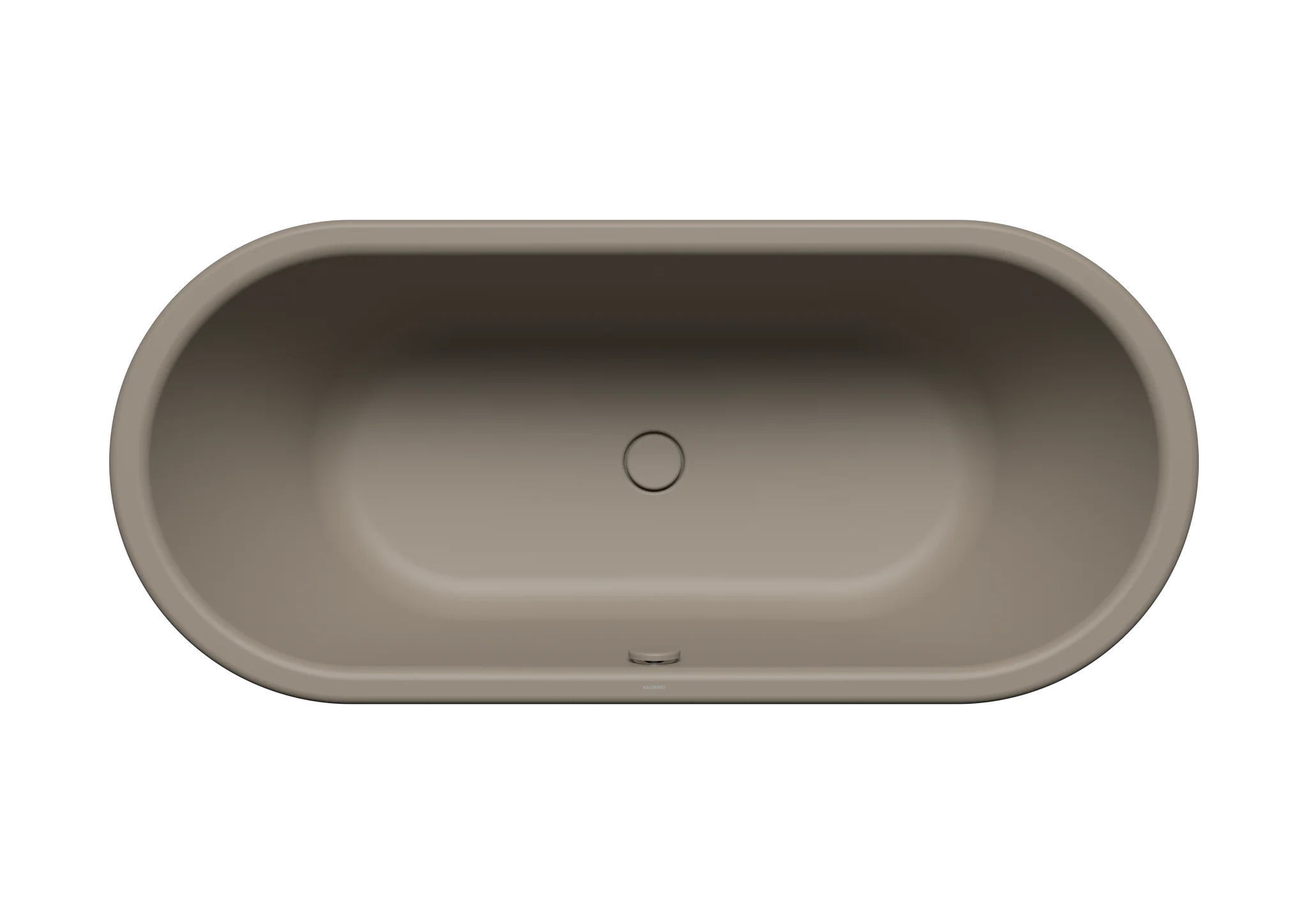 Kaldewei CENTRO DUO OVAL Badewanne, oval, 1700 x 750 mm, warm grey 60