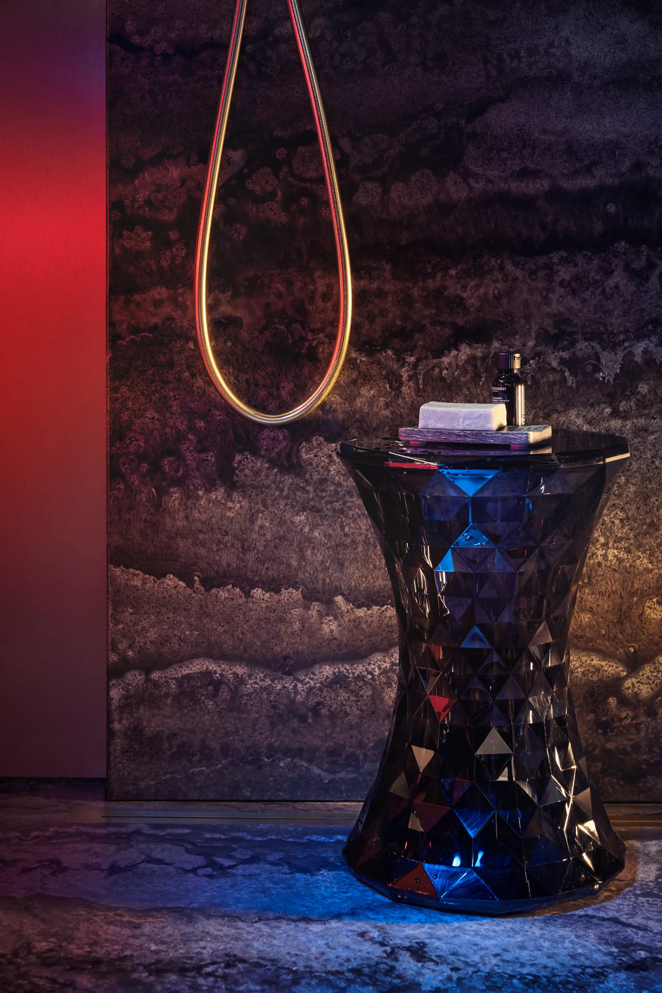 Waschtischmischer 190 Axor Edge Diamantschliff chrom Waschtischmischer 190 Axor Edge Diamantschliff chrom