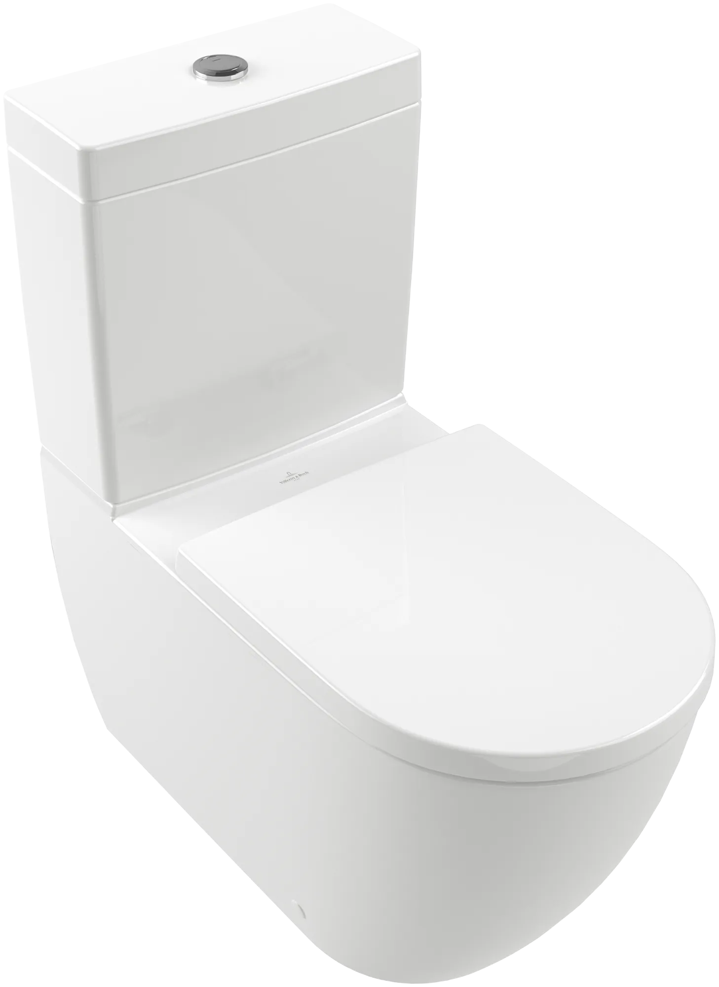 Stand-Tiefspül-WC „Subway 3.0“ 37 × 40 × 71 × 71 cm in Weiß Alpin, ohne Spülrand, Abgang waagerecht Stand-Tiefspül-WC „Subway 3.0“ 37 × 40 × 71 × 71 cm in Weiß Alpin, ohne Spülrand, Abgang waagerecht