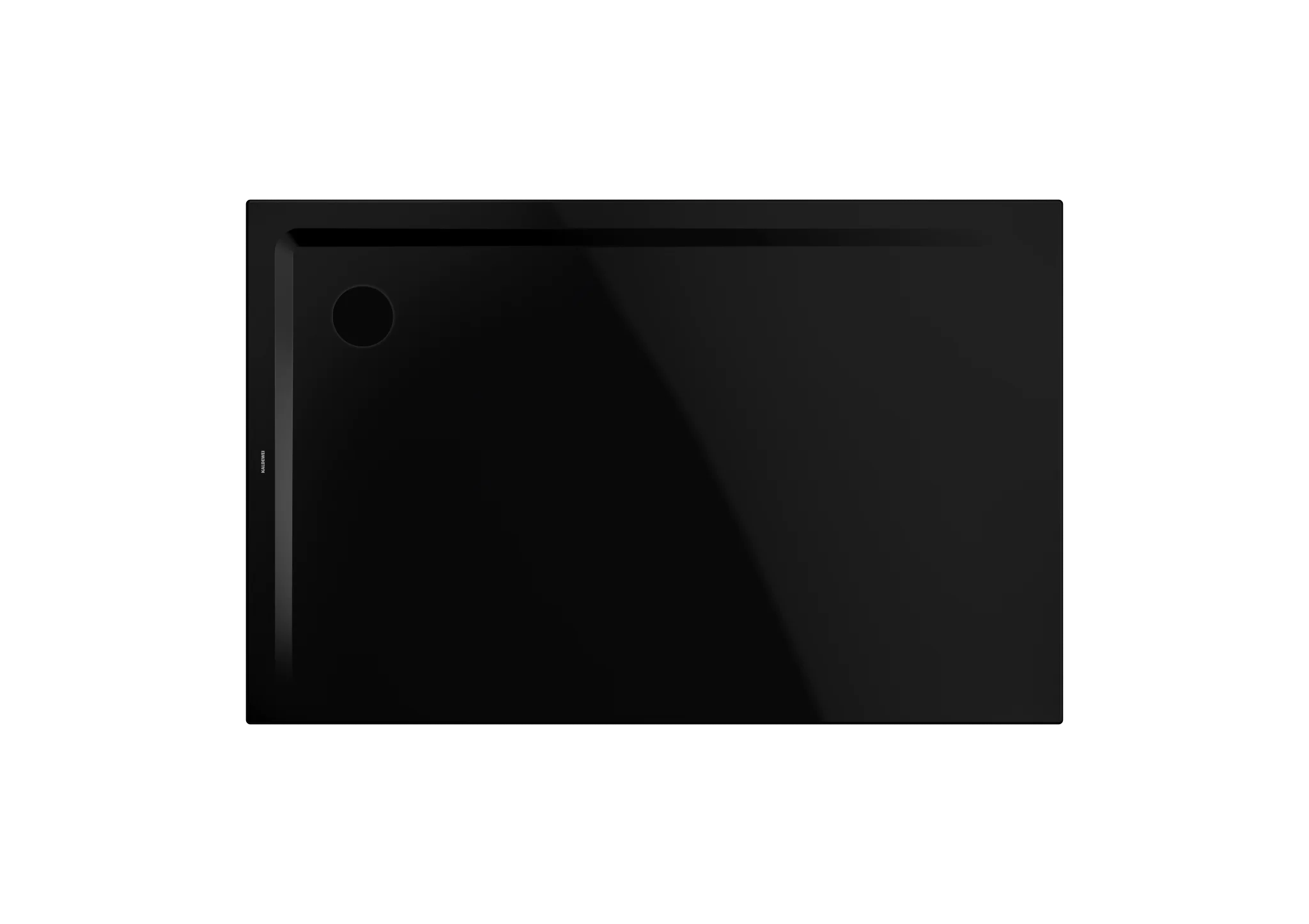 Kaldewei SUPERPLAN Duschfläche mit Wannenträger, 900 x 1000 mm, schwarz, Perl-Effekt, 25 mm tief Kaldewei SUPERPLAN Duschfläche mit Wannenträger, 900 x 1000 mm, schwarz, Perl-Effekt, 25 mm tief