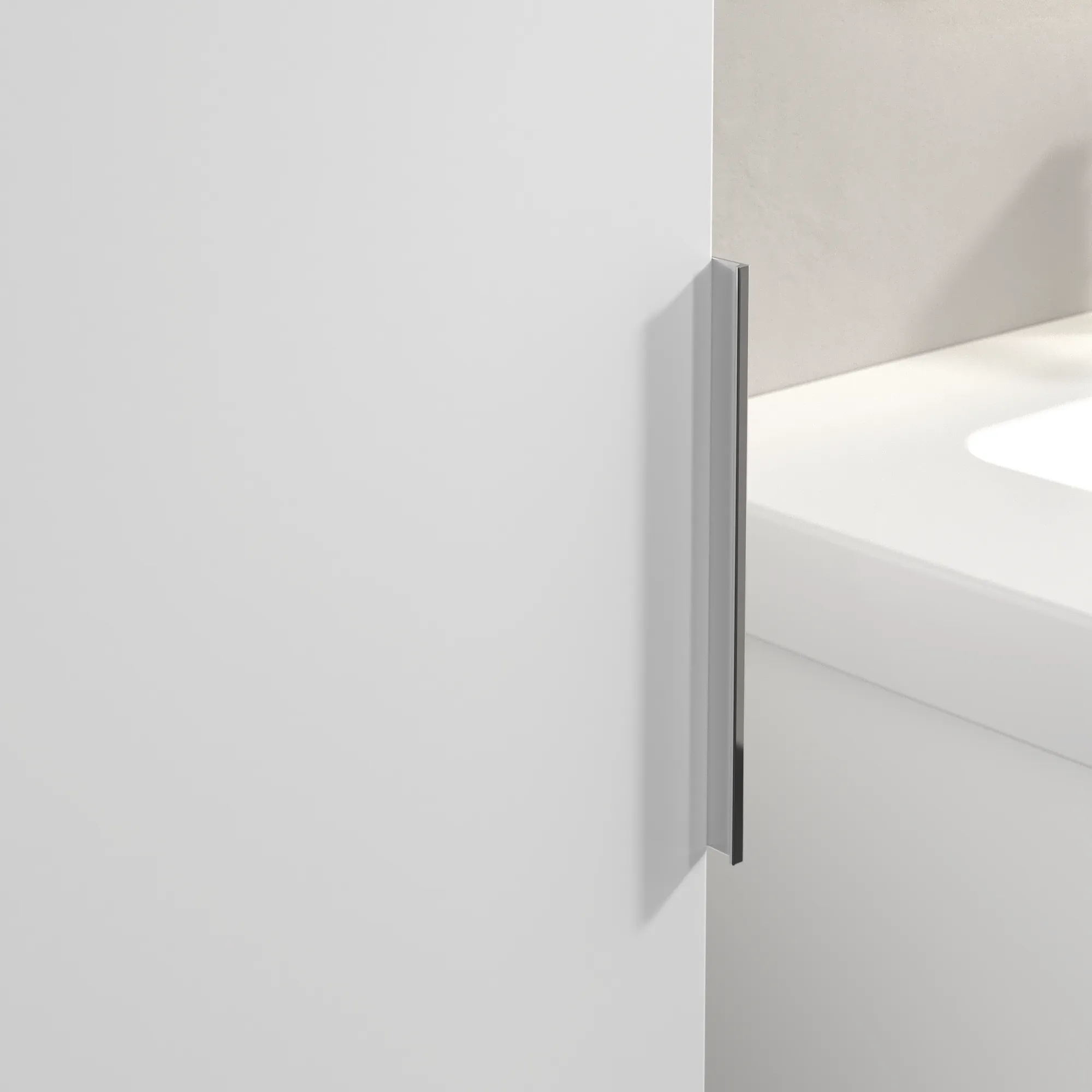 Villeroy & Boch Hochschrank „Architectura“ 35 × 140 cm Weiß Matt, Anschlag links Villeroy & Boch Hochschrank „Architectura“ 35 × 140 cm Weiß Matt, Anschlag links