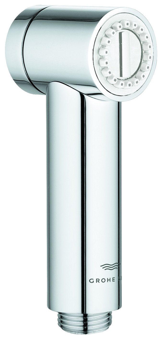 Handbrause Rainshower Aqua 26839, 1 Strahlart, mit Betätigungstaste, chrom