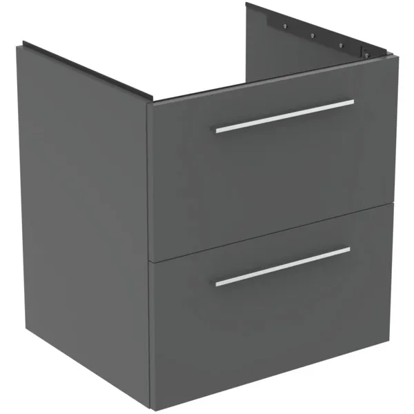 Ideal Standard Waschtischunterschrank „i.lifeB“ 60 × 63 × 50,5 cm Quarzgrau matt