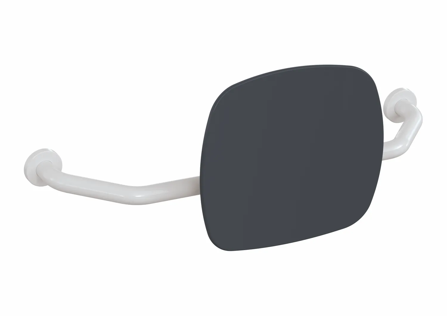 HEWI Rückenstütze Serie 801, anthrazitgrau, 650-750 mm breit