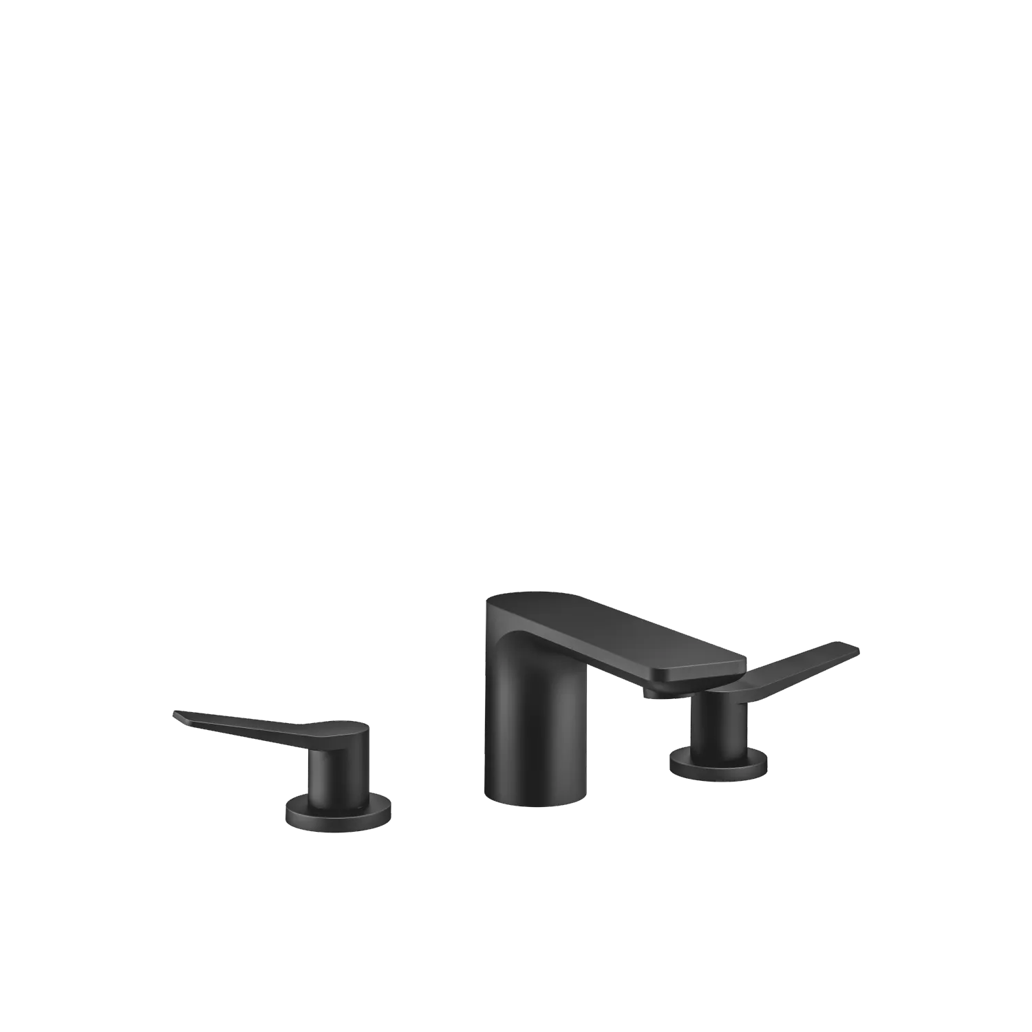 Dornbracht LISSE Waschtisch-Dreilochbatterie mit Ablaufgarnitur, schwarz matt, Ausladung 130 mm, Armaturenhöhe 95 mm, Bohrungsdurchmesser Seitenventil 32 mm, Auslauf 35 mm, Rosette 48 mm, Durchfluss max. 5,7 l/min Dornbracht LISSE Waschtisch-Dreilochbatterie mit Ablaufgarnitur, schwarz matt, Ausladung 130 mm, Armaturenhöhe 95 mm, Bohrungsdurchmesser Seitenventil 32 mm, Auslauf 35 mm, Rosette 48 mm, Durchfluss max. 5,7 l/min