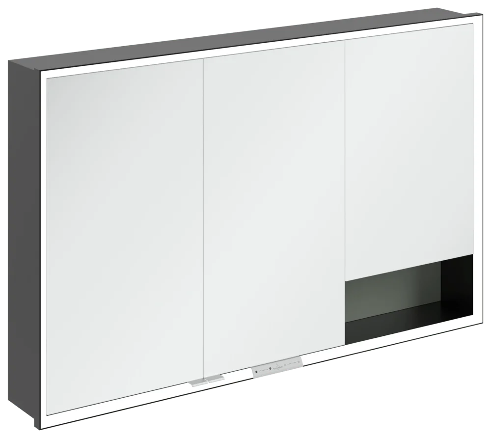Villeroy & Boch Einbau-Spiegelschrank My View+ B48212, 1200 x 750 x 168 mm, Soft Green