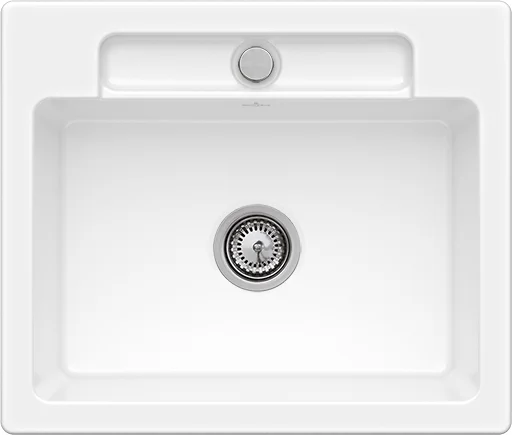 Villeroy & Boch Siluet 60 S Flat 33462F Spüle 600x510mm
