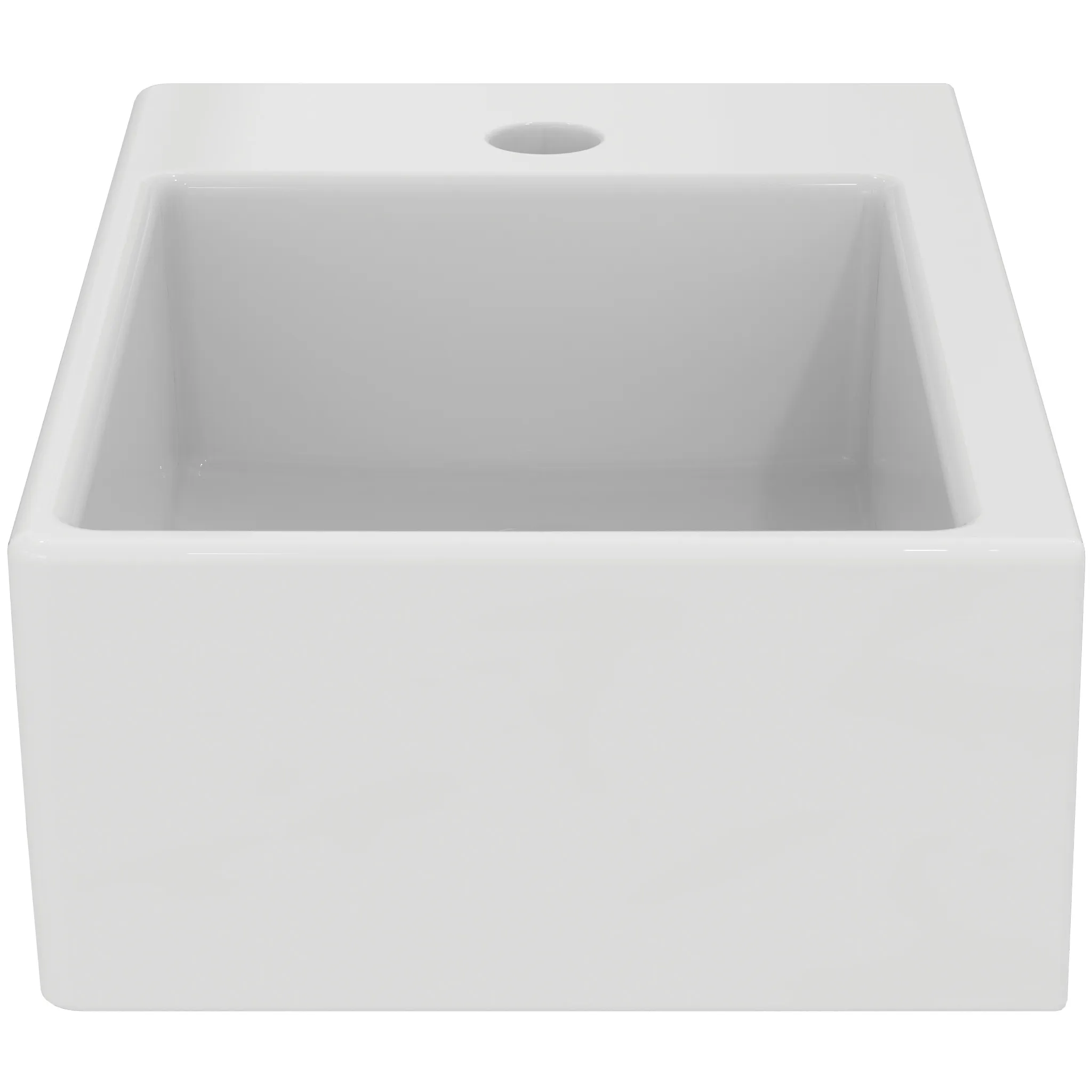 Waschbecken „Strada“ 45 × 27 × 13 cm, Hahnlochposition links Waschbecken „Strada“ 45 × 27 × 13 cm, Hahnlochposition links