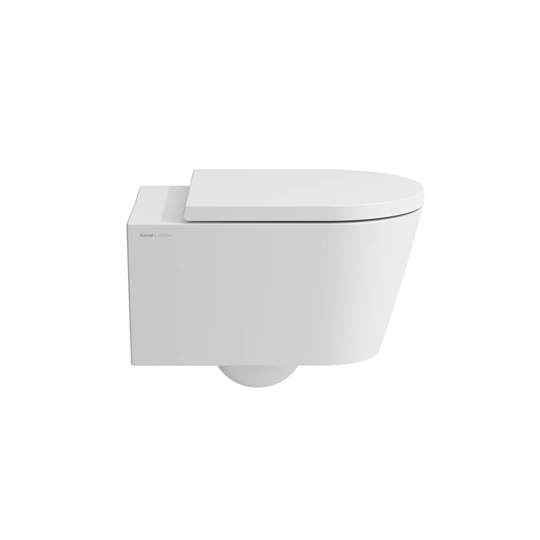 Tiefspül-WC wandhängend Kartell • 545x370 spülrandlos weiß