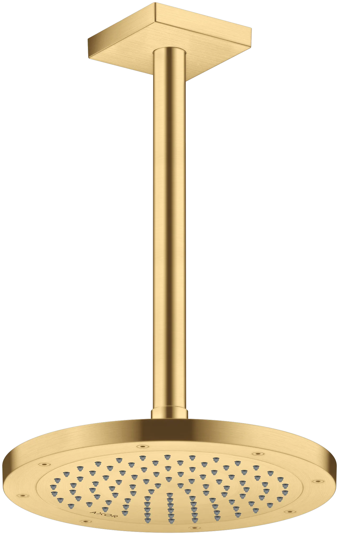 Hansgrohe AXOR ShowerSolutions Kopfbrause 245 1jet EcoSmart+ Brushed Gold Optic Hansgrohe AXOR ShowerSolutions Kopfbrause 245 1jet EcoSmart+ Brushed Gold Optic