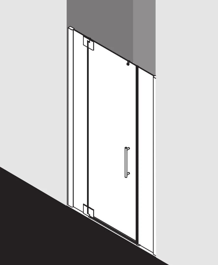 PASA XP PX1GL Pendeltür 1-flügelig links mit Festfeldern, für Nische und Ecke, Höhe 1850 mm, Wanneneinbaumaß 1050-1110 / 1075-1135 mm, Breitenverstellmaß 1050-1110 mm, Glasaußenkante 1050-1110 mm, Farbe Silber Mattglanz, Glas ESG Klar PASA XP PX1GL Pendeltür 1-flügelig links mit Festfeldern, für Nische und Ecke, Höhe 1850 mm, Wanneneinbaumaß 1050-1110 / 1075-1135 mm, Breitenverstellmaß 1050-1110 mm, Glasaußenkante 1050-1110 mm, Farbe Silber Mattglanz, Glas ESG Klar