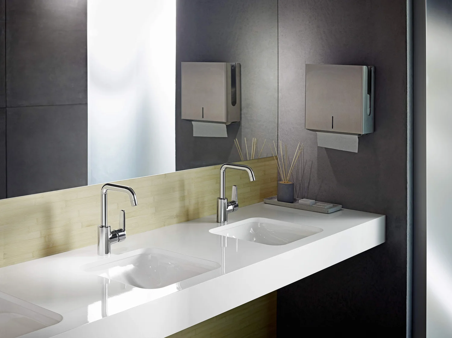 HansaPOLO Waschtischarmatur Hansapolo 2017 Einhebelmischer Chrom DN15