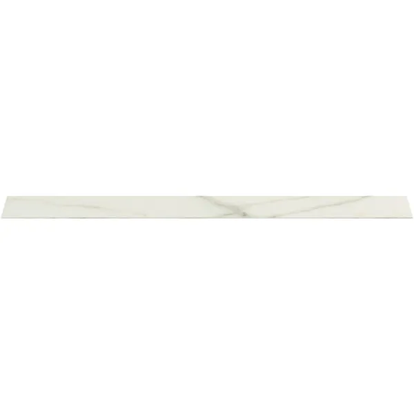 Waschtischplatte Conca, aus Keramik, 2387x373x6mm, Marmor Noir Desir