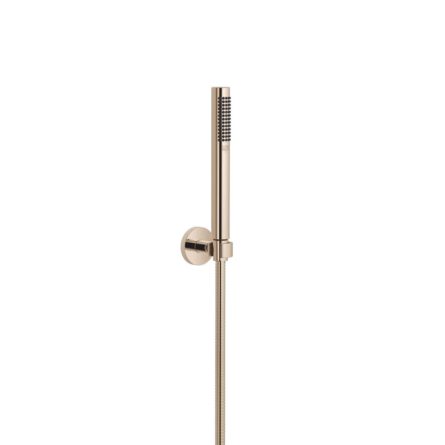 Dornbracht Schlauchbrausegarnitur SERIENSPEZIFISCH Light Gold PVD, Durchfluss max. 15 l/min bei 3 Bar, Funktion ab 5 l/min, Metallbrauseschlauch 1250 mm mit Verdrehschutz