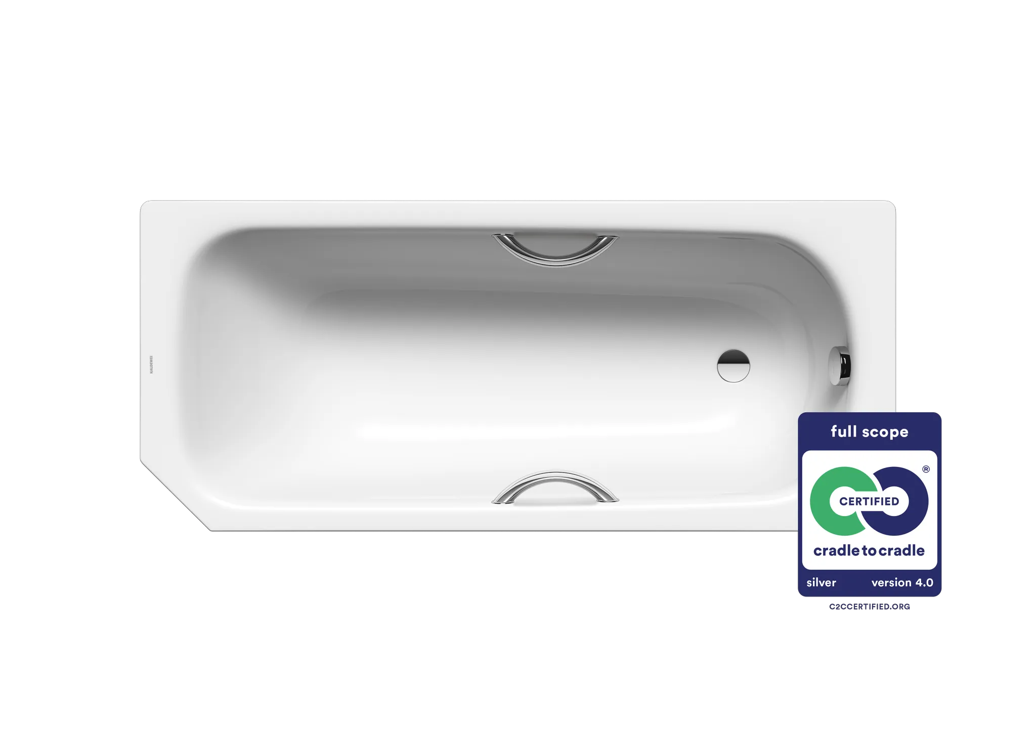 Kaldewei Badewanne „Saniform V1“ Star fünfeck rechteck 160 × 70 cm, mit Grifflochbohrungen in alpinweiß Kaldewei Badewanne „Saniform V1“ Star fünfeck rechteck 160 × 70 cm, mit Grifflochbohrungen in alpinweiß