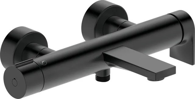 Einhand-Wannenarmatur „Tulum by Starck“ in Schwarz (matt) Einhand-Wannenarmatur „Tulum by Starck“ in Schwarz (matt)