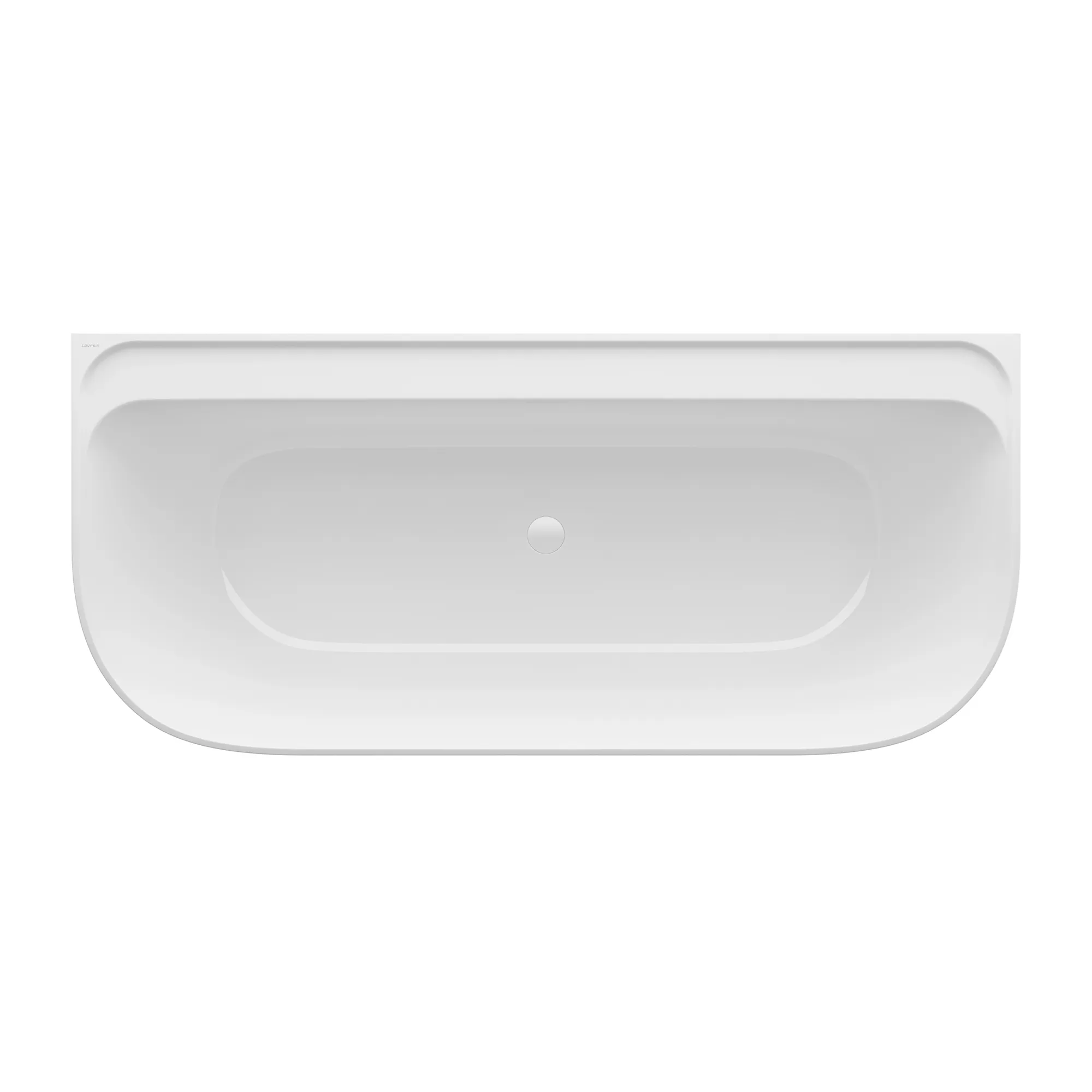 Laufen Badewanne wandangebunden MEDA 800x1800x590 aus Marbond weiß Laufen Badewanne wandangebunden MEDA 800x1800x590 aus Marbond weiß