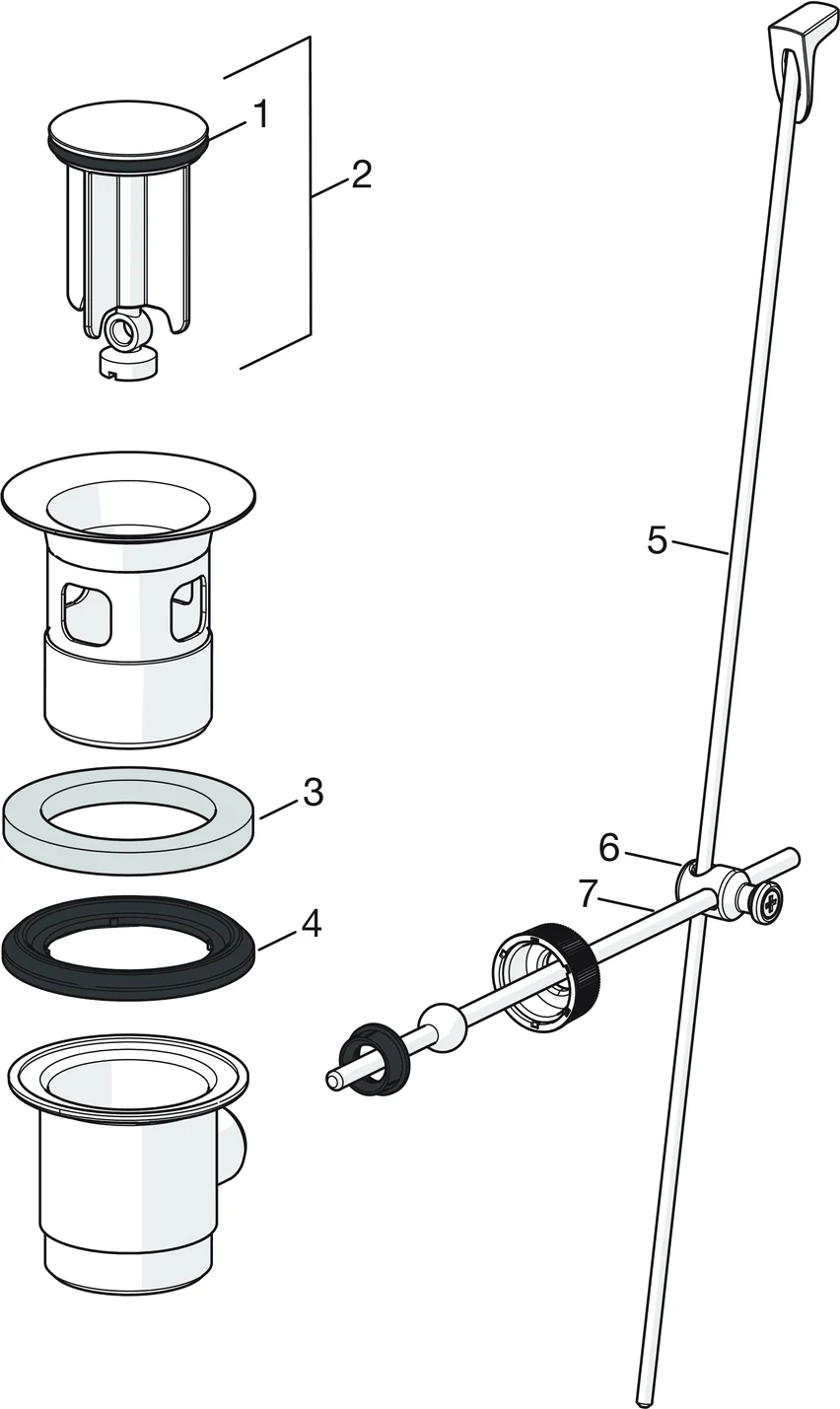 HansaCARE Waschtischarmatur HansaCARE 4628 Bedienungshebel lang 1-strahlig Ausladung 114 mm DN15 Chrom HansaCARE Waschtischarmatur HansaCARE 4628 Bedienungshebel lang 1-strahlig Ausladung 114 mm DN15 Chrom