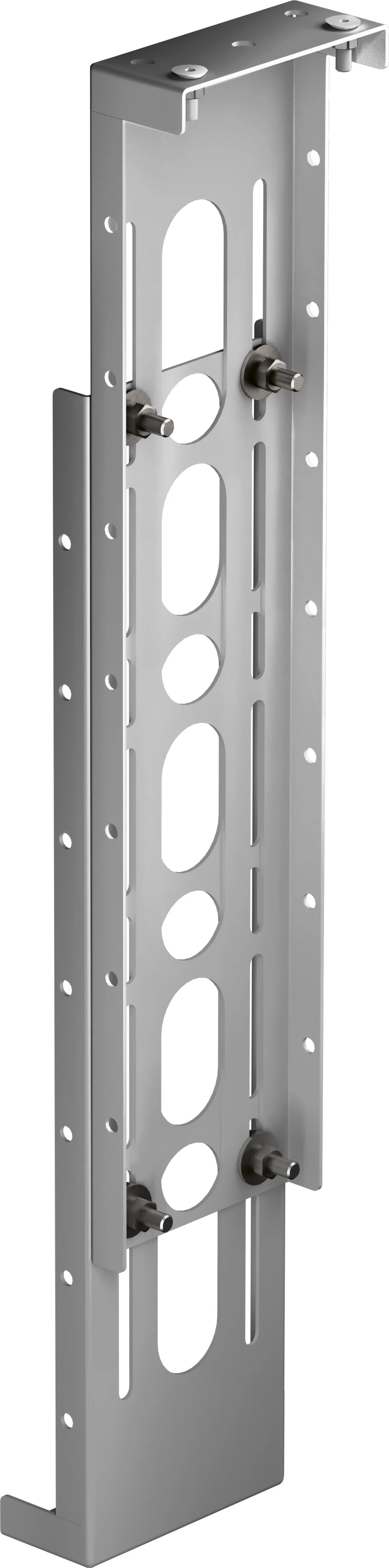 Hansgrohe sBox Montagewinkel für Fliesenrandmontage, 750 mm max. Einbauhöhe, 400 mm min. Einbauhöhe, 2 Stück