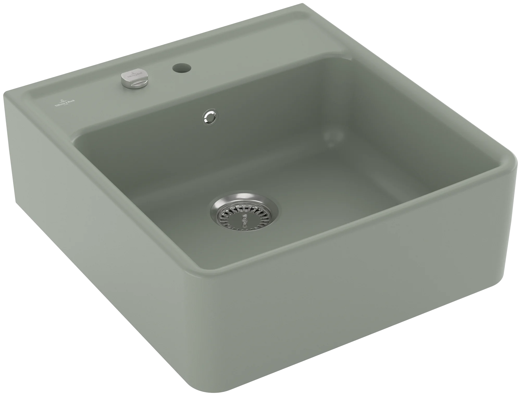 Villeroy & Boch Spülstein Einzelbecken 632062, 595x220x630mm, Morning Green CeramicPlus Villeroy & Boch Spülstein Einzelbecken 632062, 595x220x630mm, Morning Green CeramicPlus